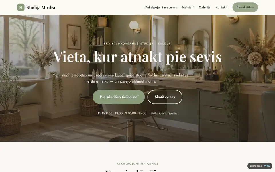 Studija Mirdza — priekšskatījums